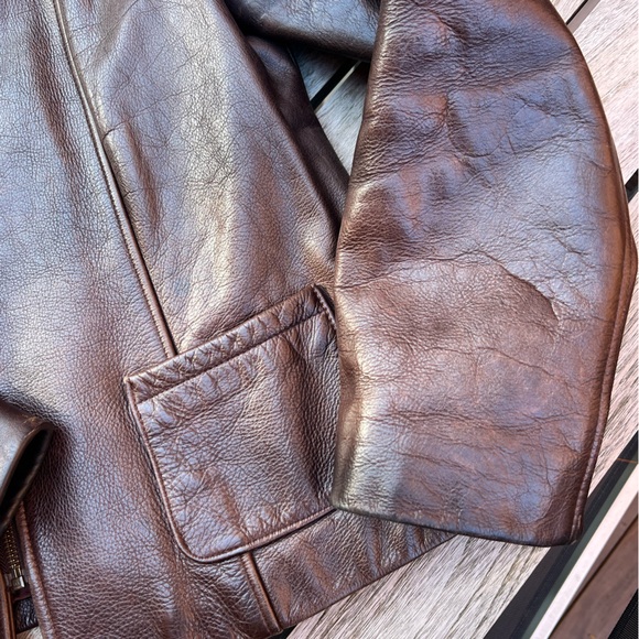 Vintage Olde Hide House Womens Leather jacket. - Picture 6 of 10